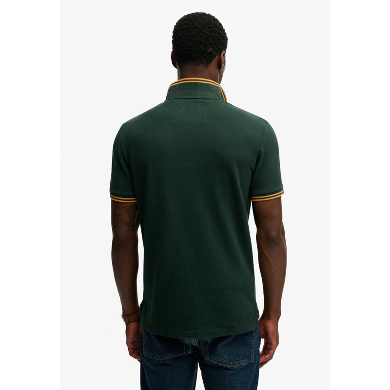 Superdry Vintage Athletic Patch Polo image number 1